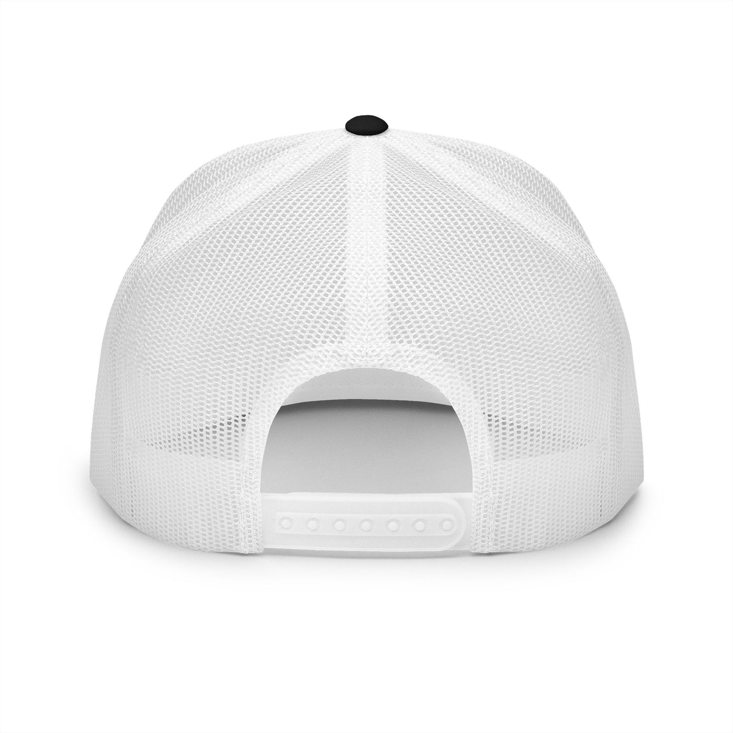 Tri Embroidered 5 Panel Trucker Cap