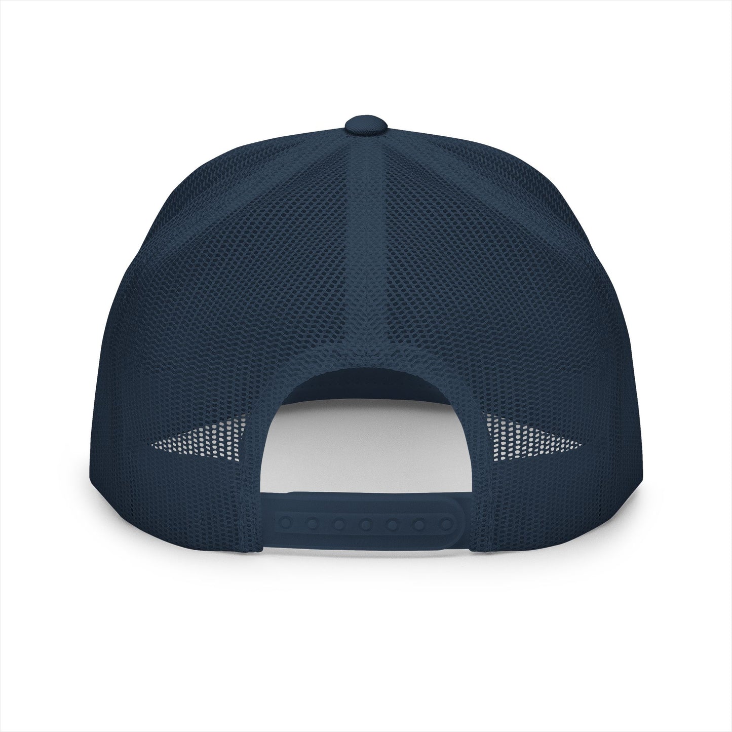 Tri Embroidered 5 Panel Trucker Cap