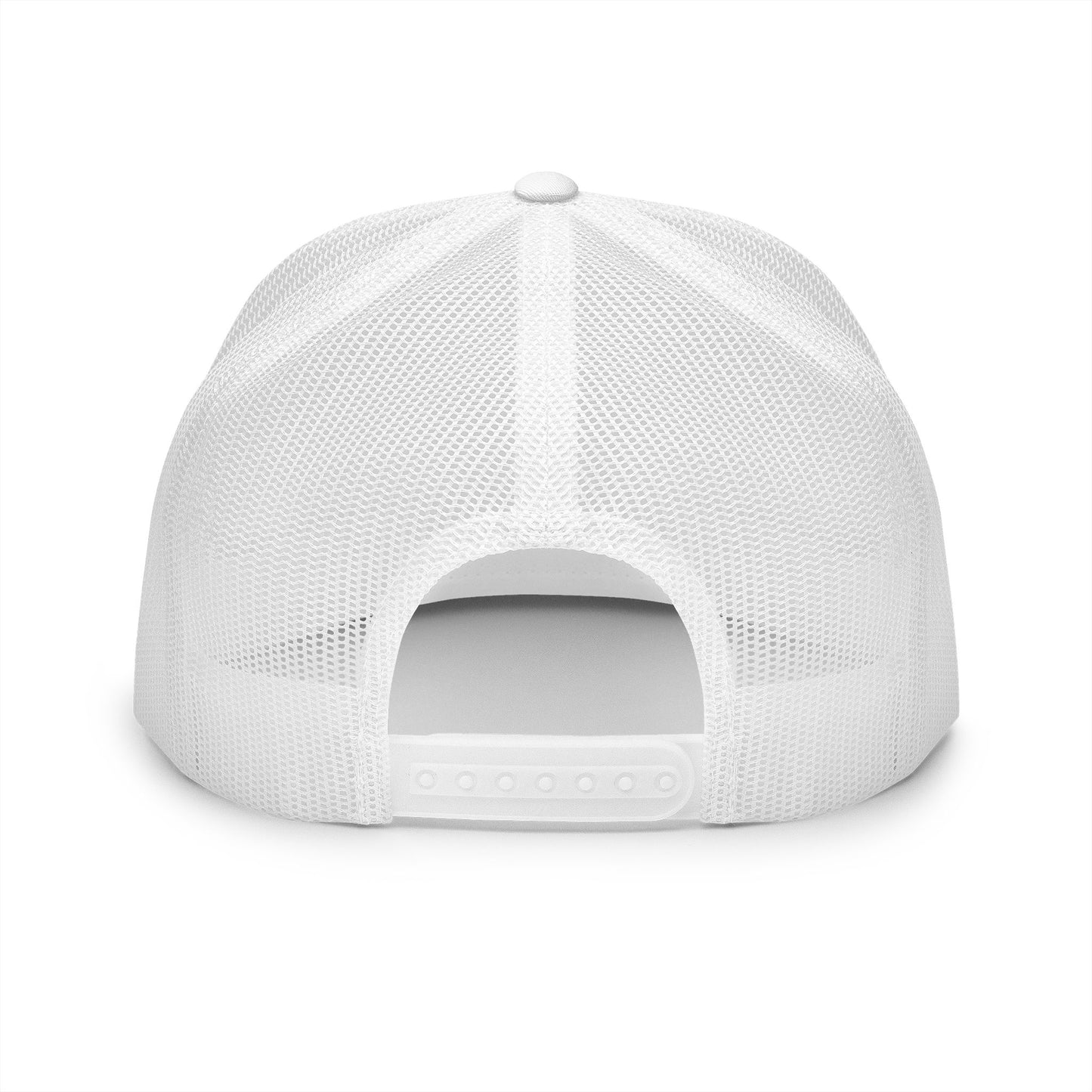 Tri Embroidered 5 Panel Trucker Cap