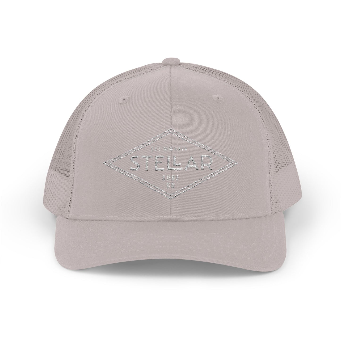 Tri Embroidered 6 Panel Trucker Cap
