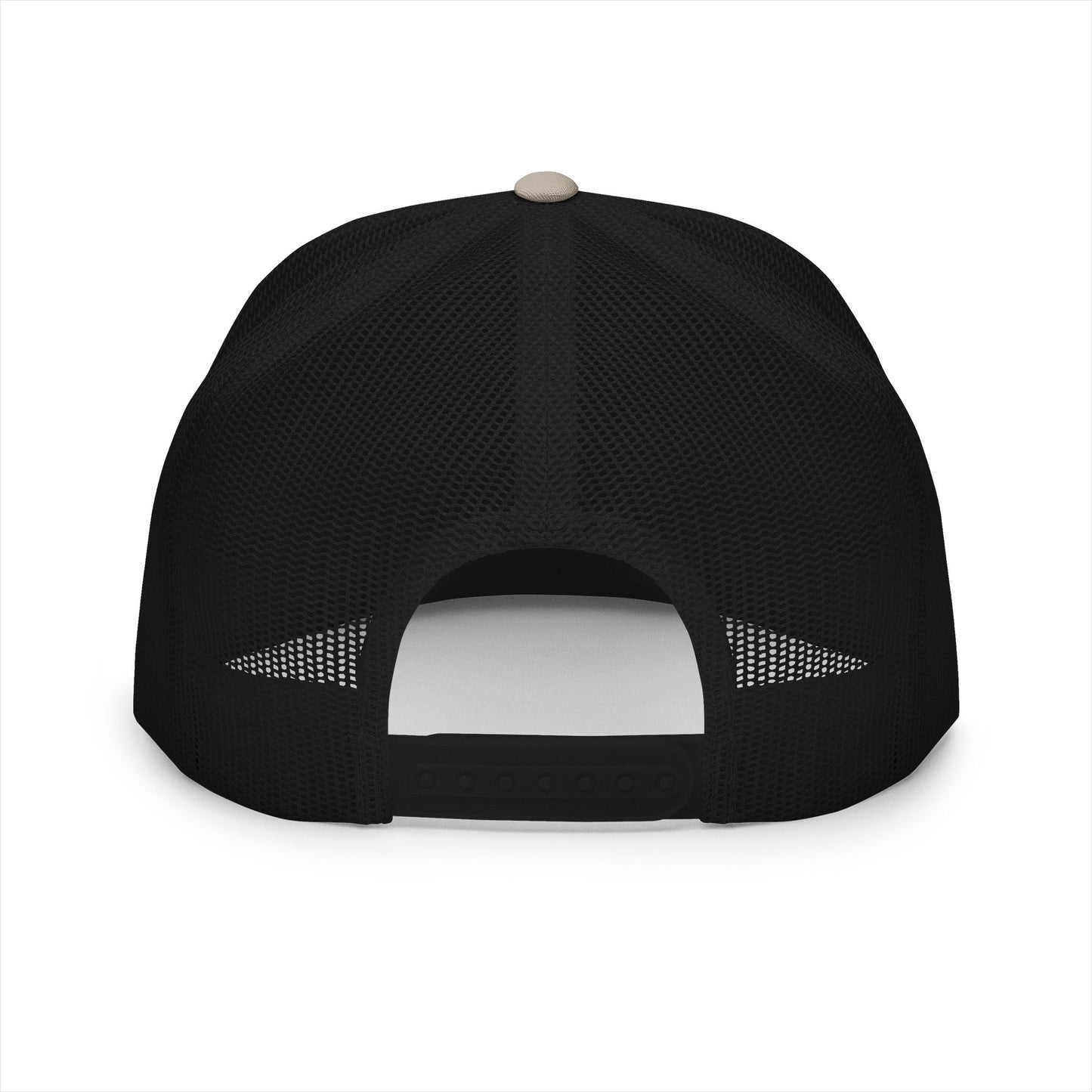 Tri Embroidered 5 Panel Trucker Cap