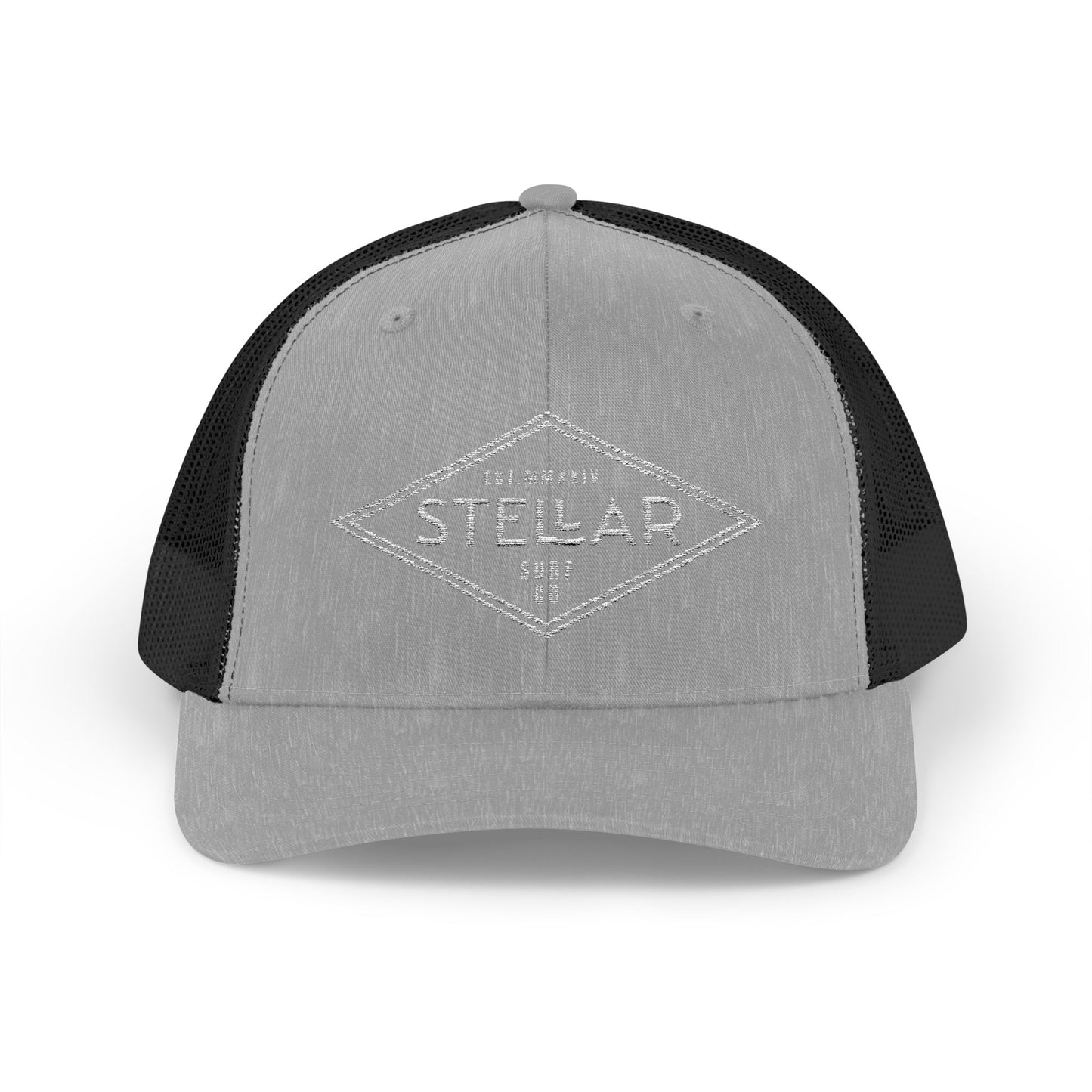 Tri Embroidered 6 Panel Trucker Cap