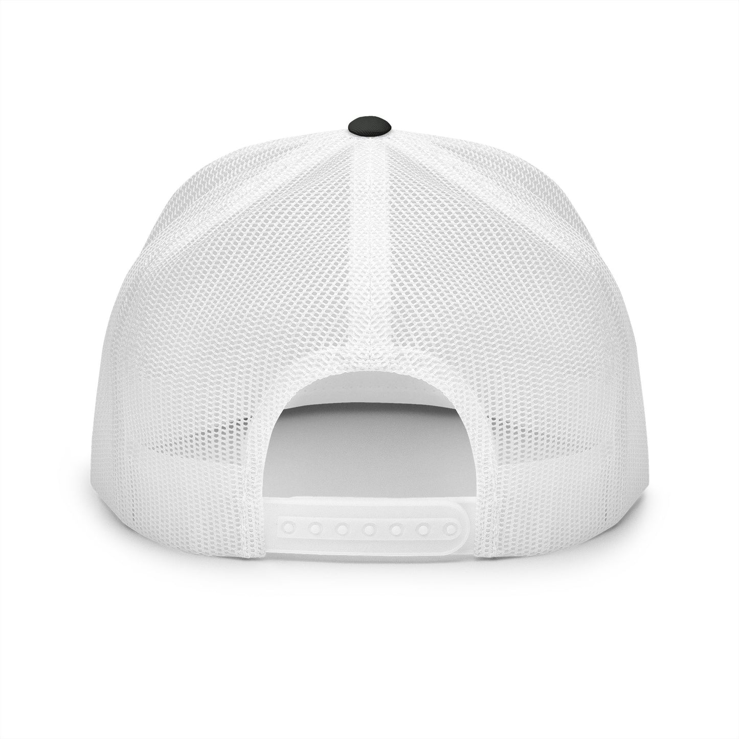 Tri Embroidered 5 Panel Trucker Cap