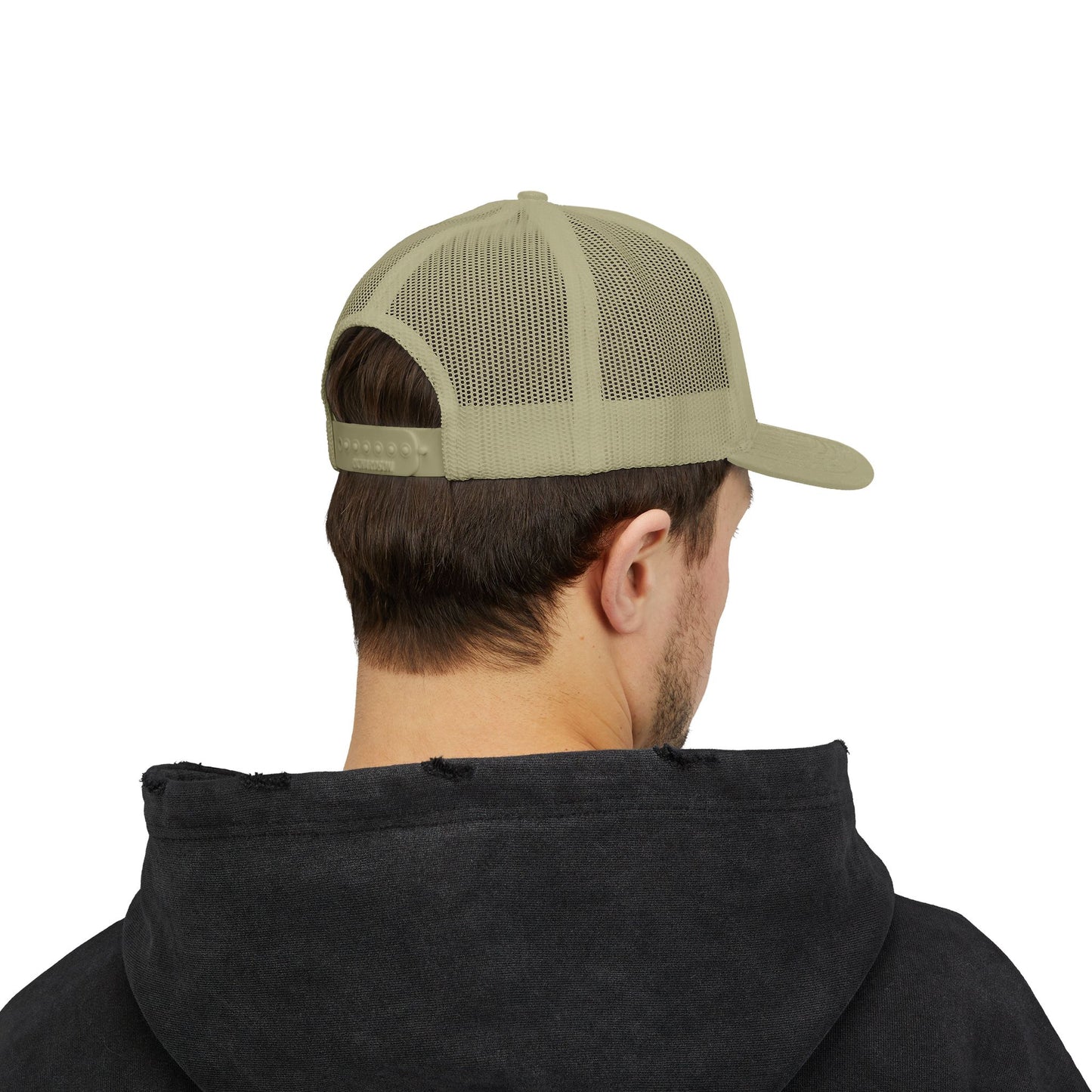 Tri Embroidered 6 Panel Trucker Cap