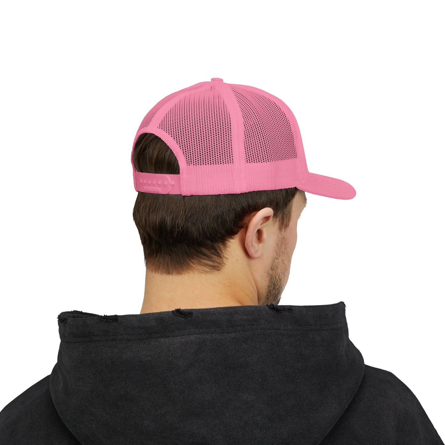 Tri Embroidered 6 Panel Trucker Cap
