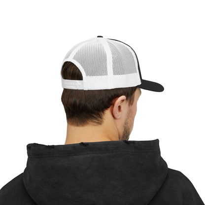 Tri Embroidered 6 Panel Trucker Cap