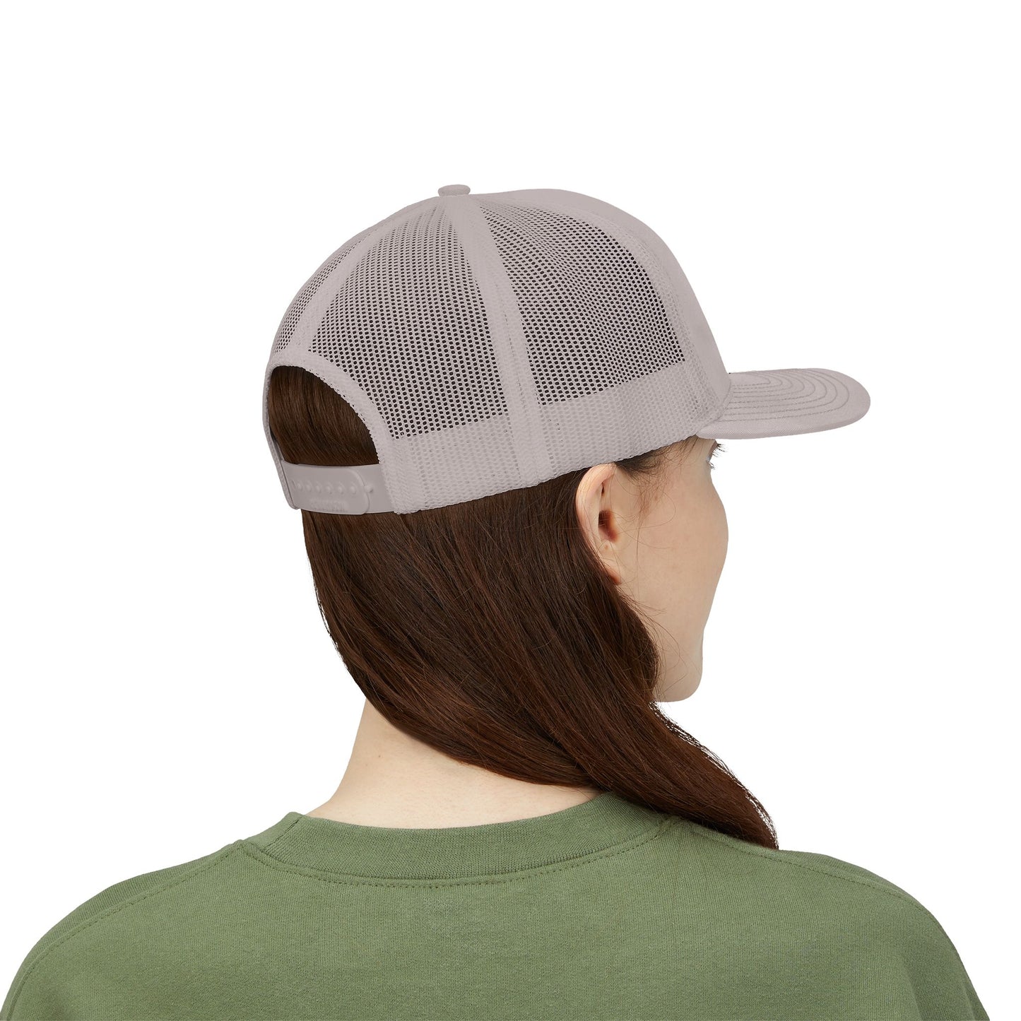 Tri Embroidered 6 Panel Trucker Cap