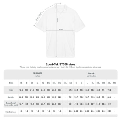 Embroidered Jersey Fresh Polo Shirt — Lightweight Performance Golf Polo
