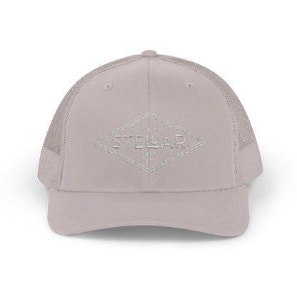 Tri Embroidered 6 Panel Trucker Cap