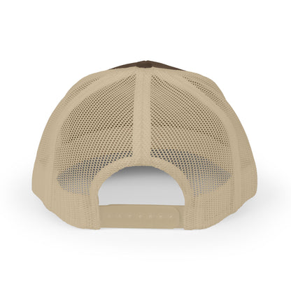Tri Embroidered 6 Panel Trucker Cap