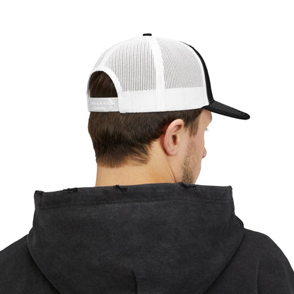 Embroidered Trucker Hat — "Jersey Fresh Powerwashing" Logo Snapback